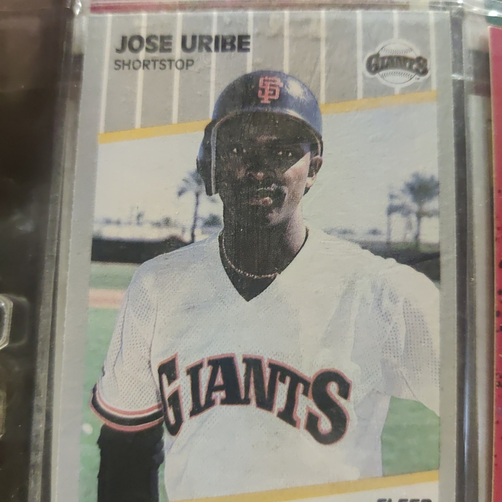 1989 Fleer San Francisco Giants Baseball Card #345